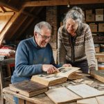 De Zolder-Opruim-Tragedie: Dertig jaar oude fotoalbums en schoolschriften tegenkomen en vervolgens drie uur lang op zolder nostalgisch op een oude stoel peinzend zitten bladeren. De Zolder-Opruim-Tragedie: Dertig jaar oude fotoalbums en schoolschriften tegenkomen en vervolgens drie uur lang op zolder nostalgisch op een oude stoel peinzend zitten bladeren.